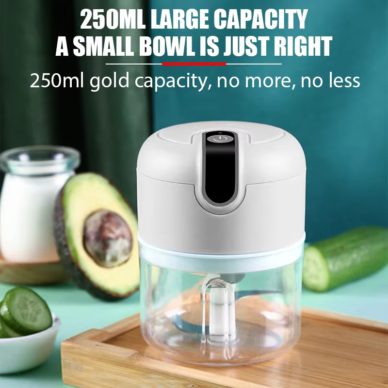 Stump Grinder Attachment - 250ML electric meat grinder, garlic chopper,