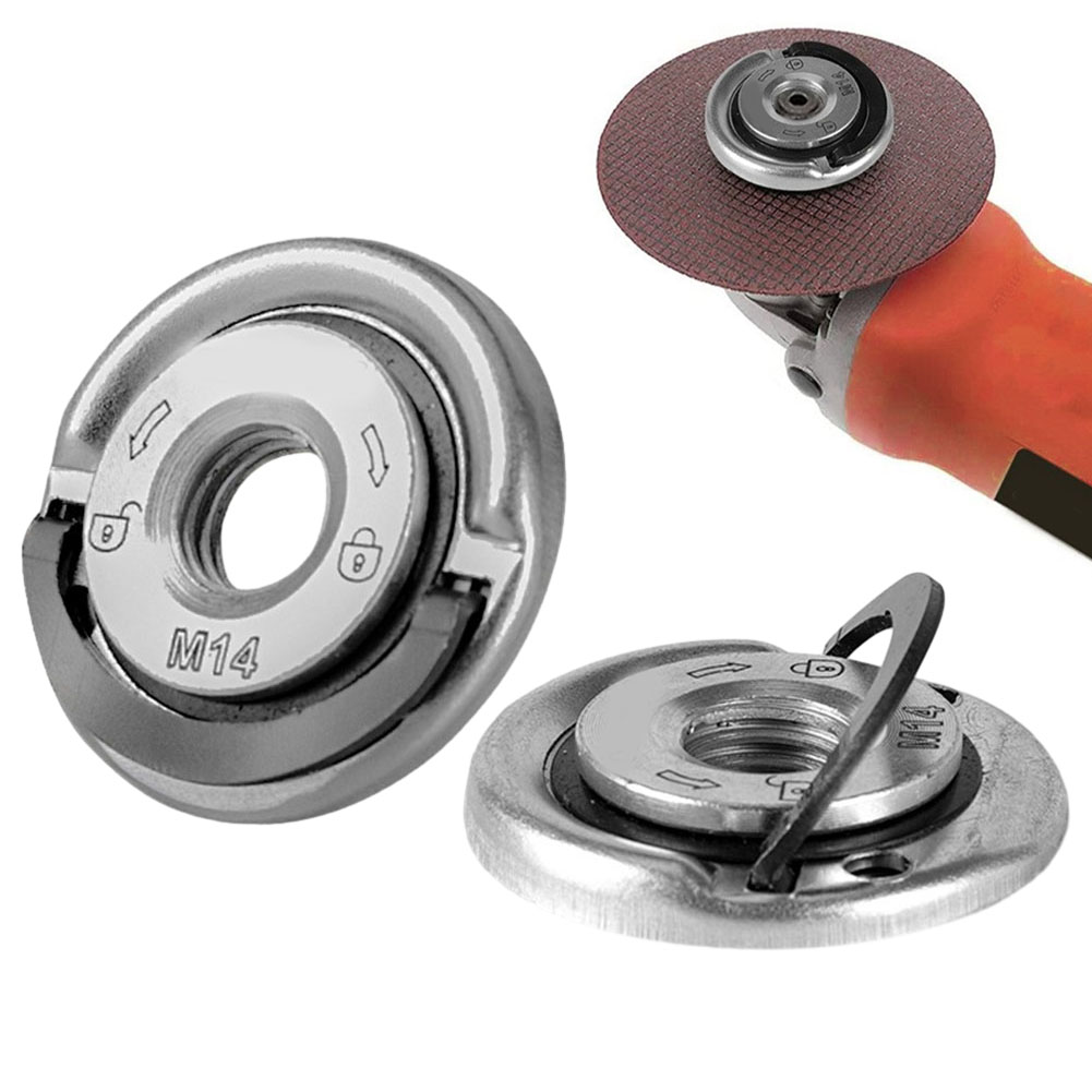 Stump Grinder Attachment - M14 Angle Grinder Quick Release Self-Locking
