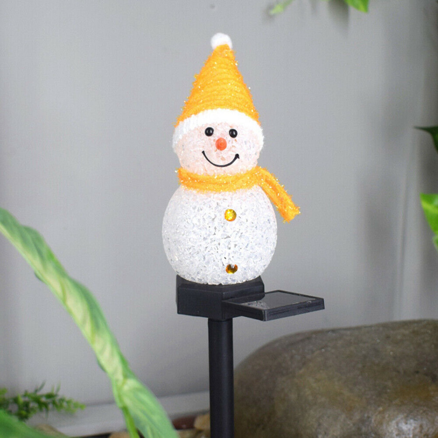 Outdoor Power For Xmas Lights - PZHI-Snowman Solar Lights Christmas Solar Powered