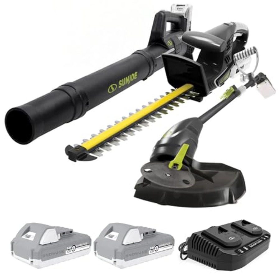 Outdoor Power Tool Combo Kits - 24V IONMAX Cordless Leaf Blower Grass