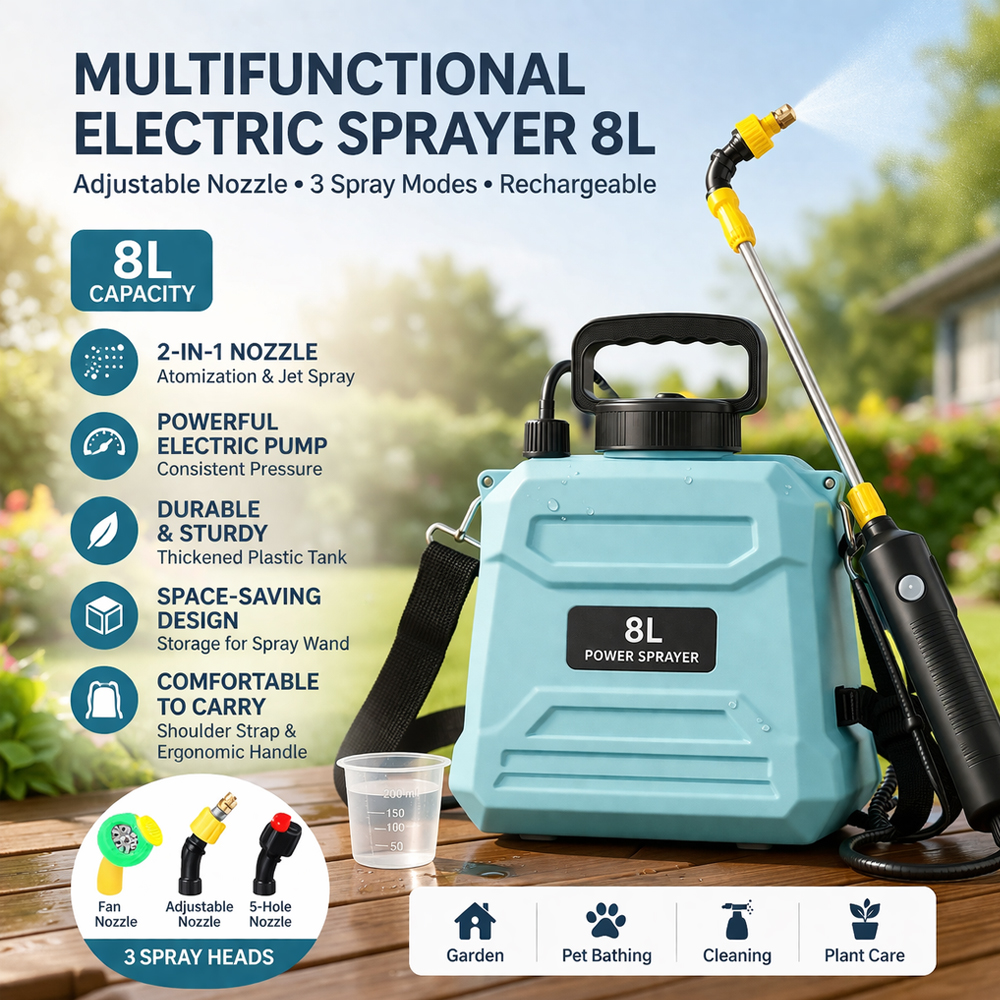 Electric Sprayer Backpack - Electric small pesticide spray 5/8L can