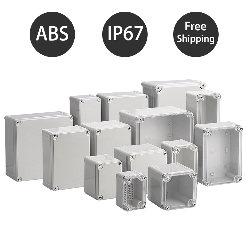 Outdoor Power Outlet Box - Waterproof Plastic Enclosure Box Electronic ip67