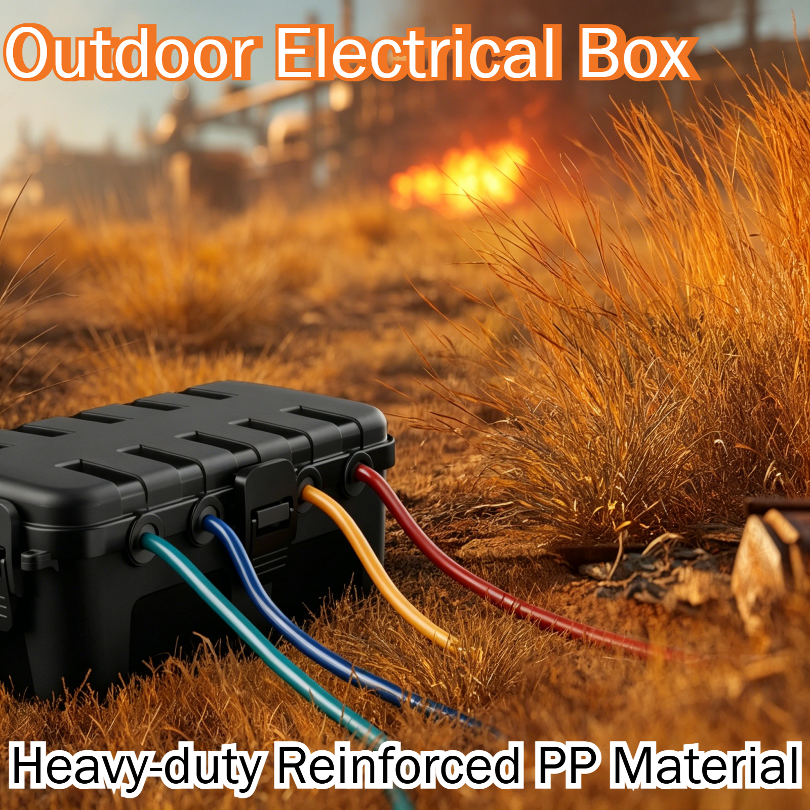 Outdoor Power Outlet Extension - Medium Outdoor Electrical Box, Available in