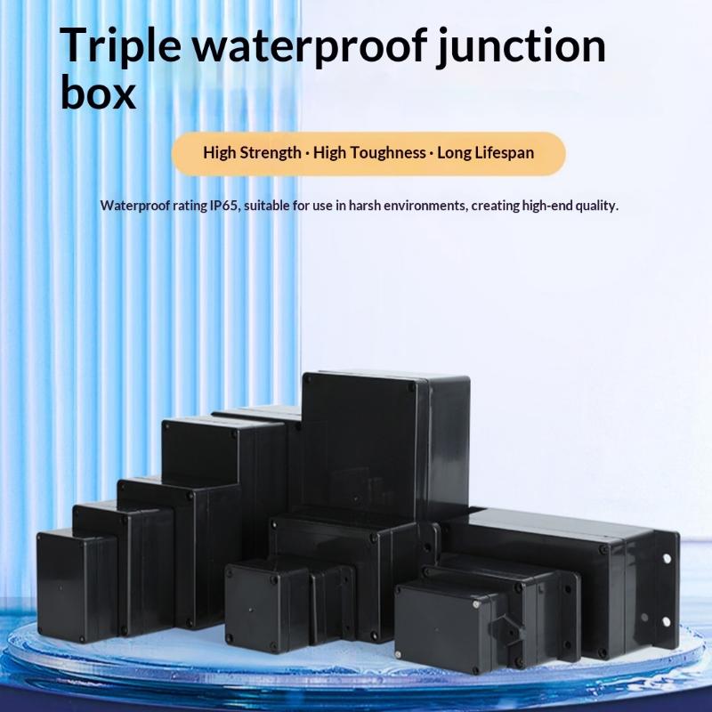New 1/3Pcs Plastic Electronic  - مراجعة Outdoor Power Junction وسعره