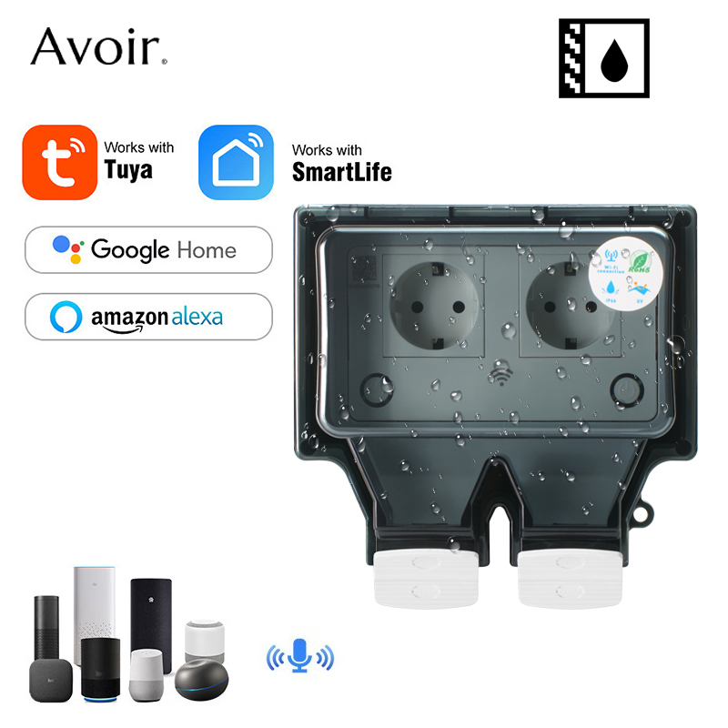Avoir Tuya Wall Electrical Soc - مراجعة Outdoor Power Rack وسعره