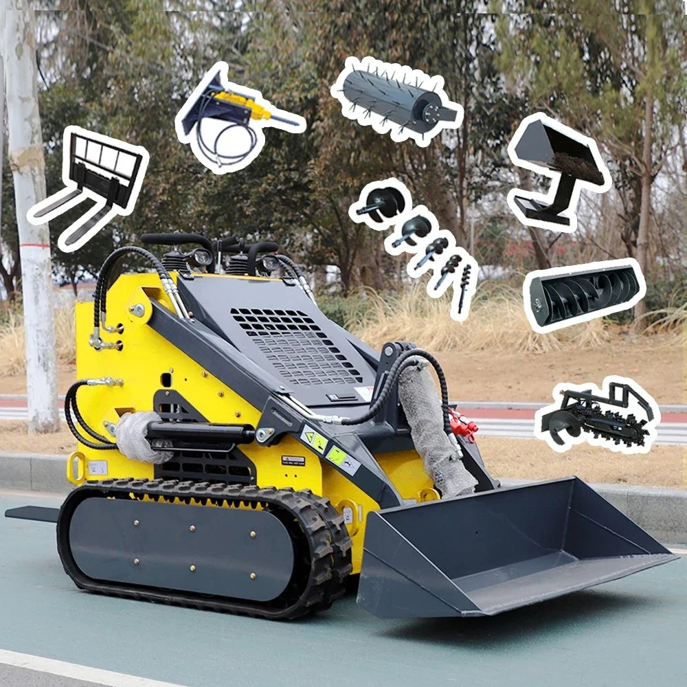 450 mini skid steer loader wit - مراجعة Stump Grinder Attachment وسعره