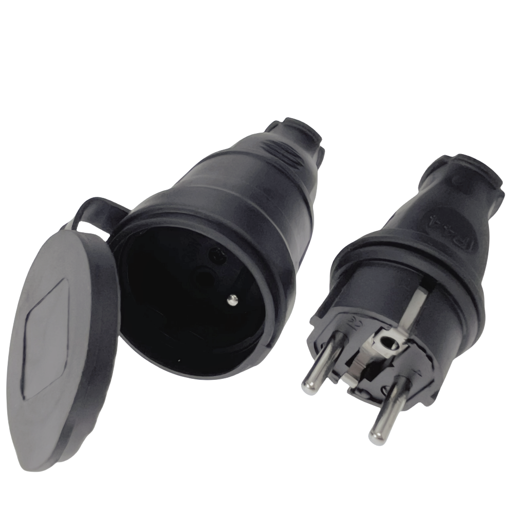 France Waterproof Female Socke - مراجعة Outdoor Power Outlet Extension وسعره