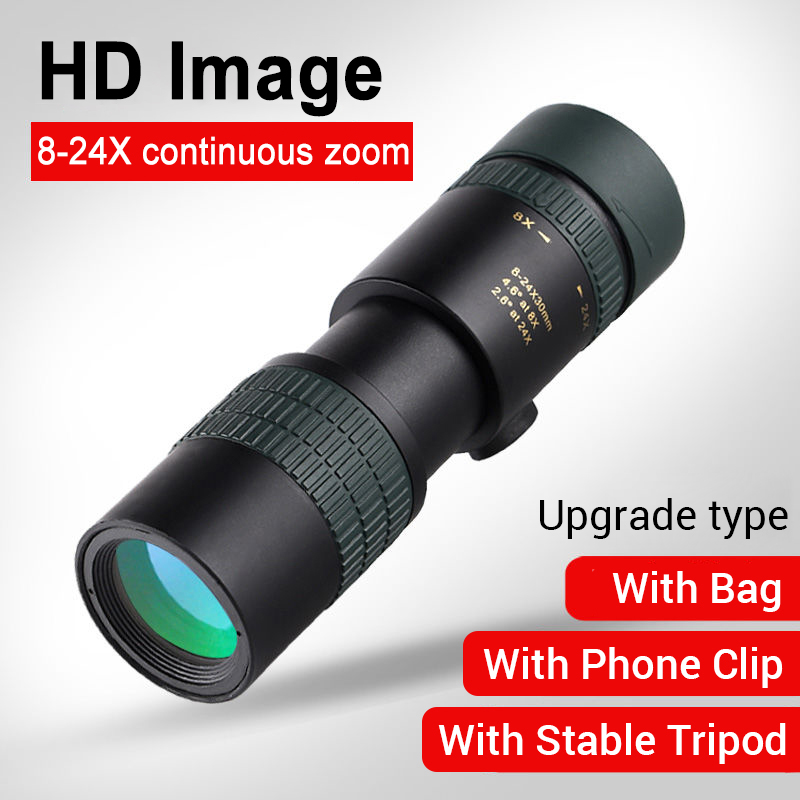 Powerful 8-24X30 Monoculars HD - مراجعة Outdoor Powersports وسعره