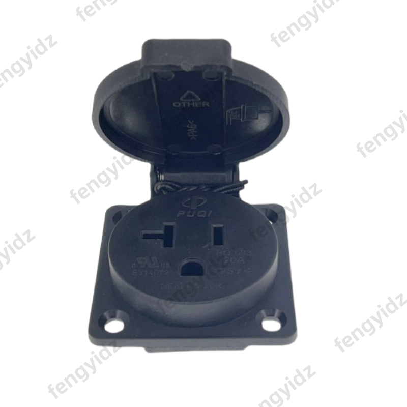 Black 125V 15A 20A IP44 CE Ame - مراجعة Outdoor Power Rack وسعره