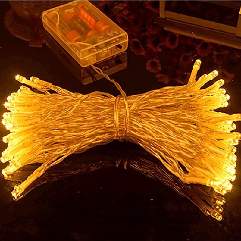 10M 5M 3M 2M Led Fairy String  - مراجعة Outdoor Power For Xmas Lights وسعره