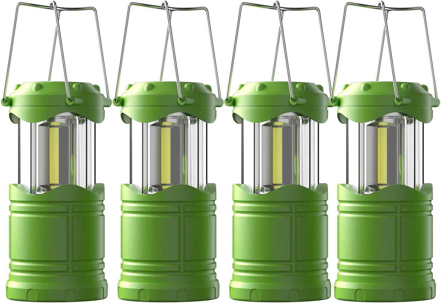 4-Pack LED Camping Lantern, Po - مراجعة Outdoor Power Products وسعره