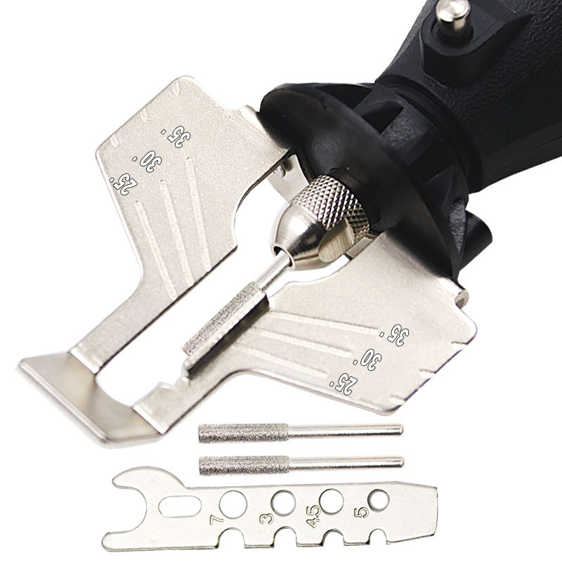 Chainsaw Sharpener Machine Kit - مراجعة Stump Grinder Attachment وسعره