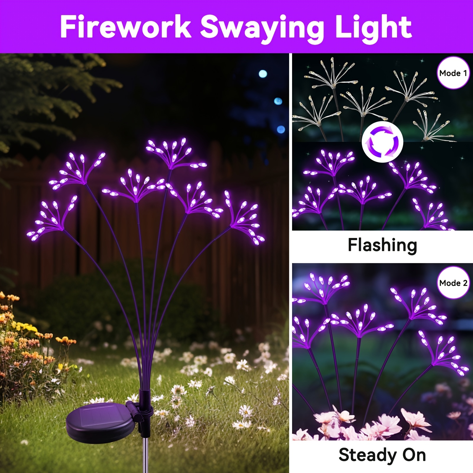 2/4 Packs Outdoor Solar Garden - مراجعة Outdoor Power Vac وسعره