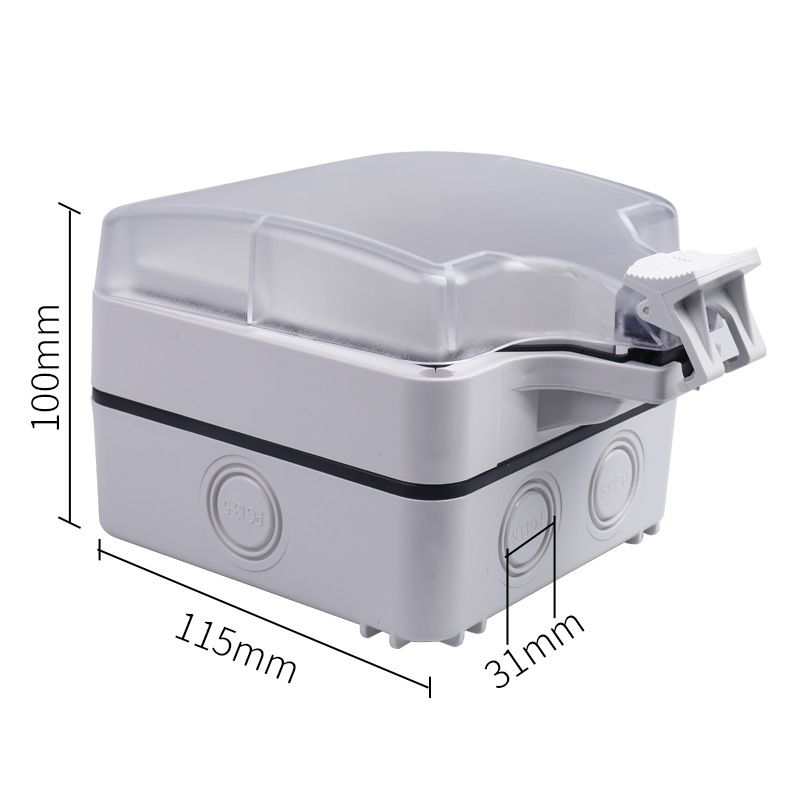 86 Type IP66 Outdoor Waterproo - مراجعة Outdoor Power Outlet Extension وسعره