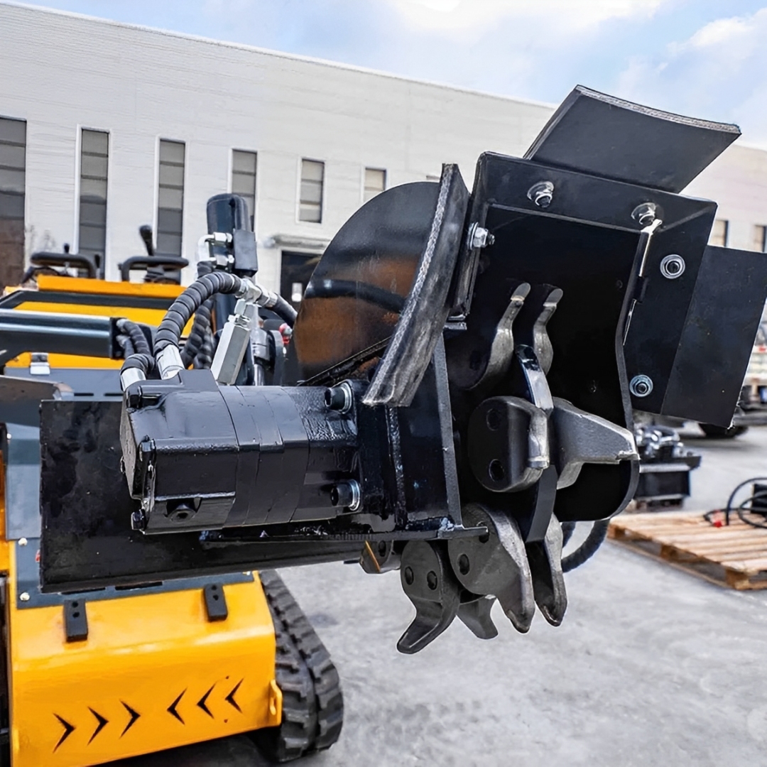 High-Performance Stump Grinder - مراجعة Stump Grinder Attachment وسعره
