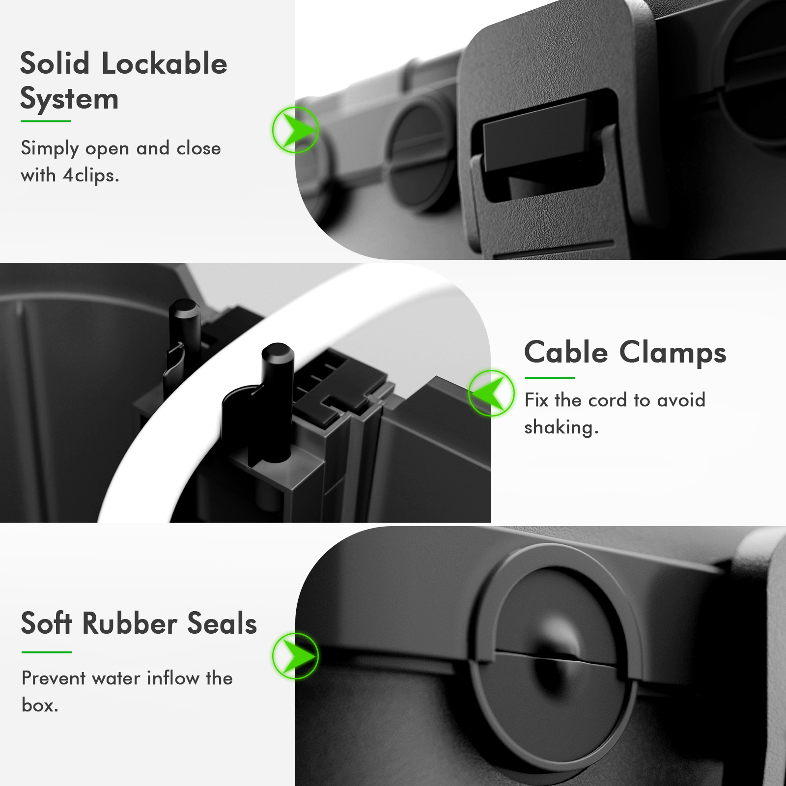 Weatherproof Connection Box Ou - مراجعة Outdoor Power Outlet Extension وسعره