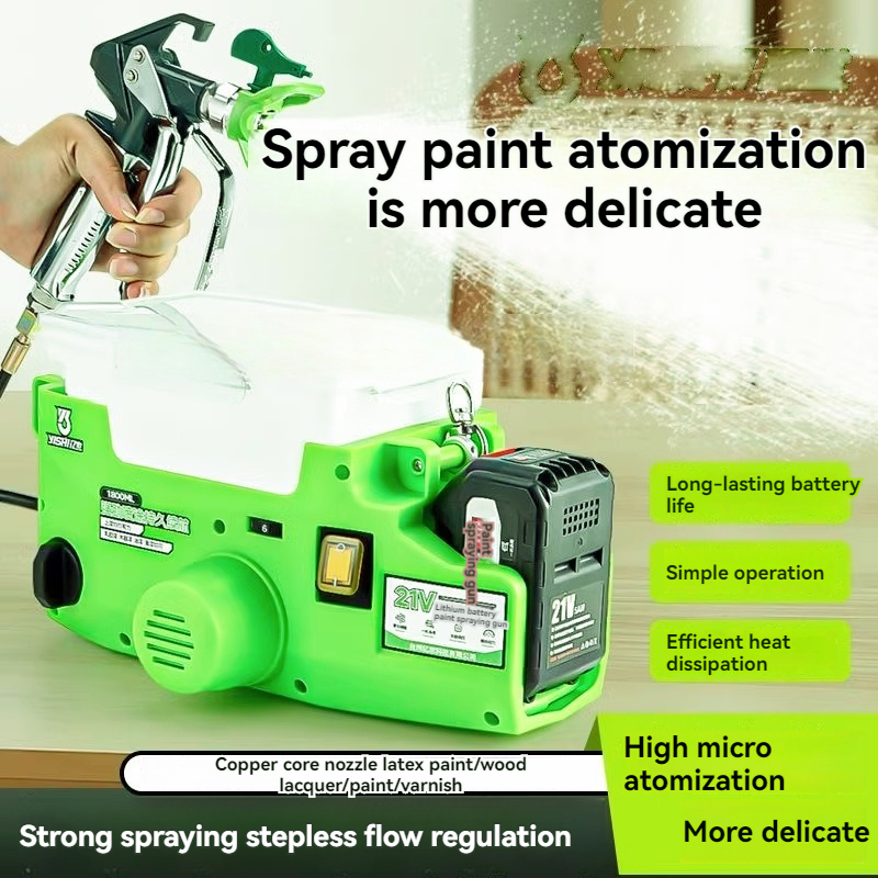 Portable Airless Sprayer Lithi - مراجعة Electric Sprayer Backpack وسعره