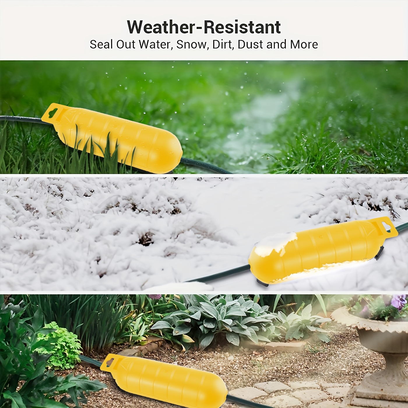 Extension yellow Cord Safety C - مراجعة Outdoor Power Extension Cord وسعره