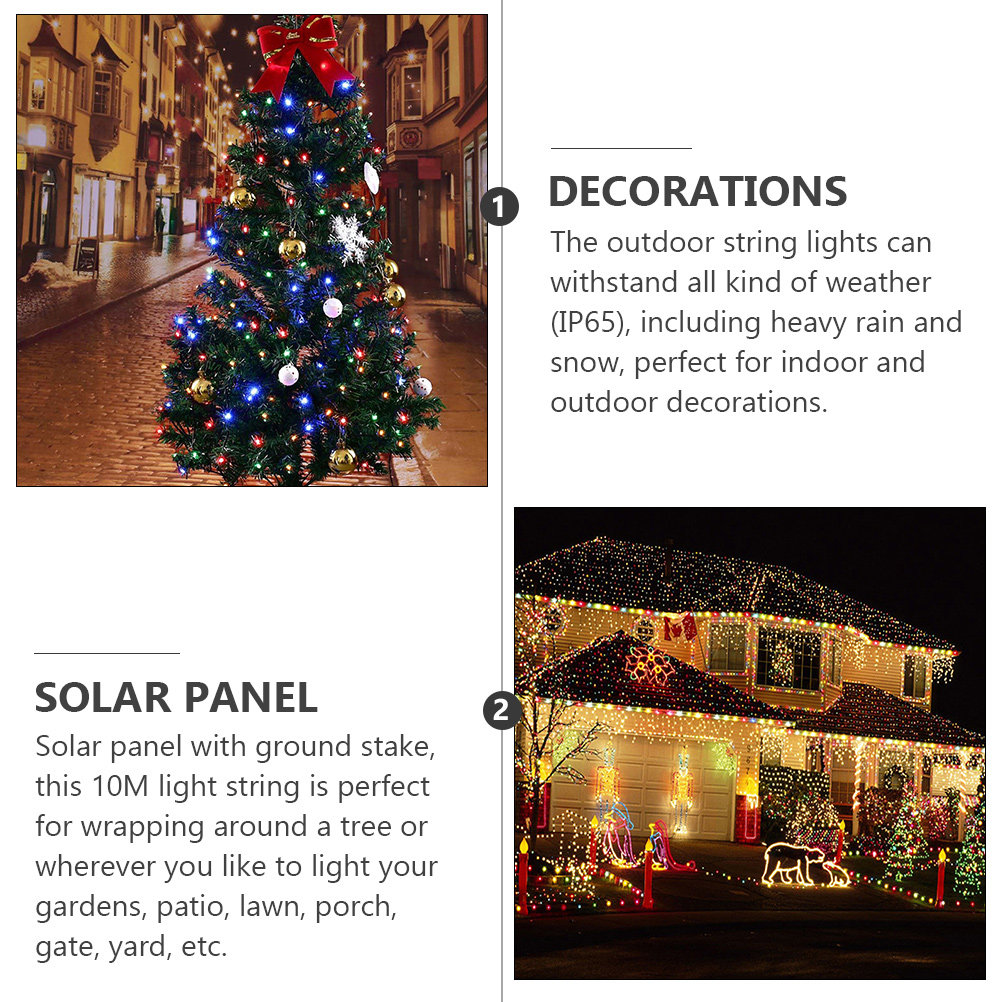 2 Sets Christmas Decor Outdoor - مراجعة Outdoor Power For Xmas Lights وسعره