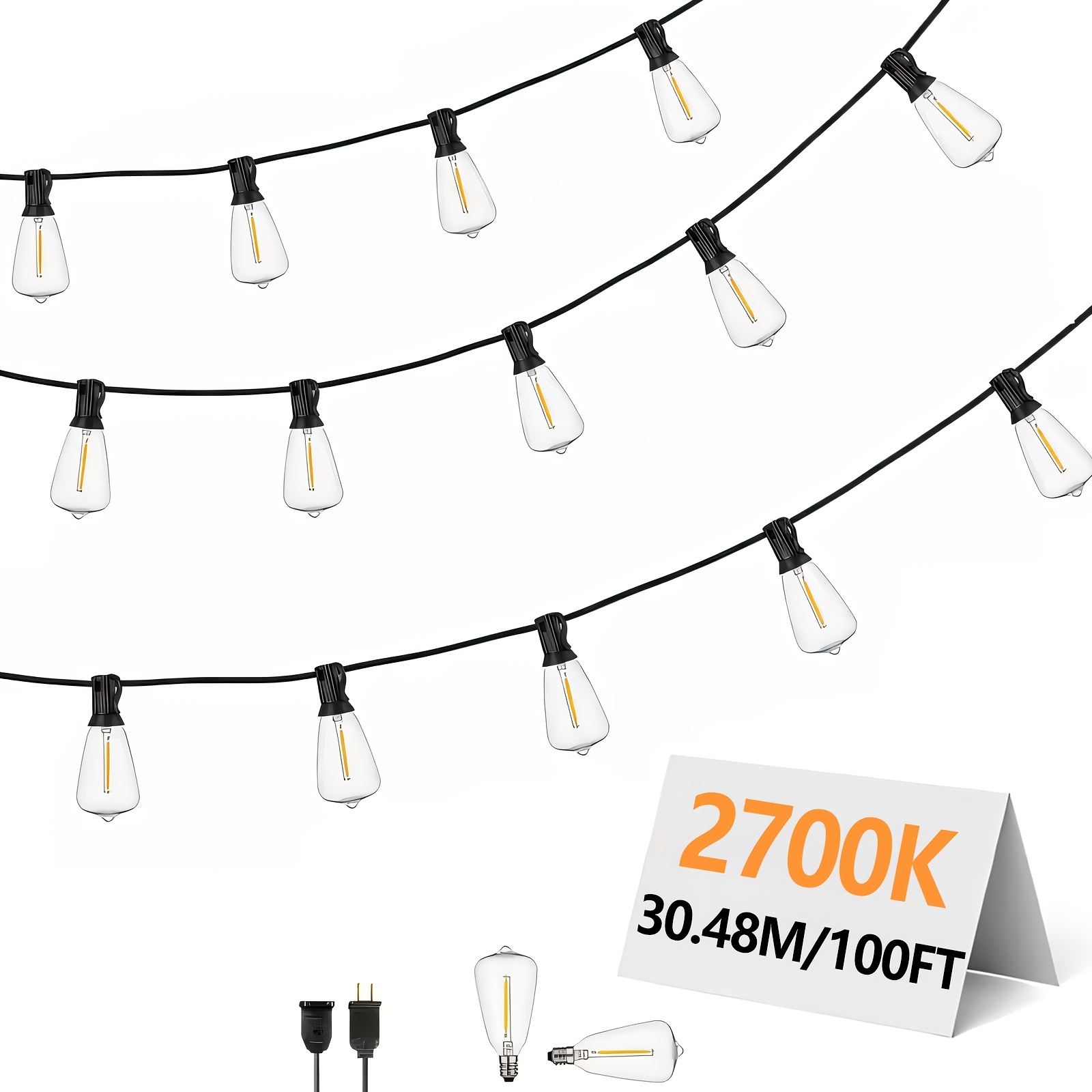 ST38 High-Voltage String Light - مراجعة Outdoor Power Vac وسعره