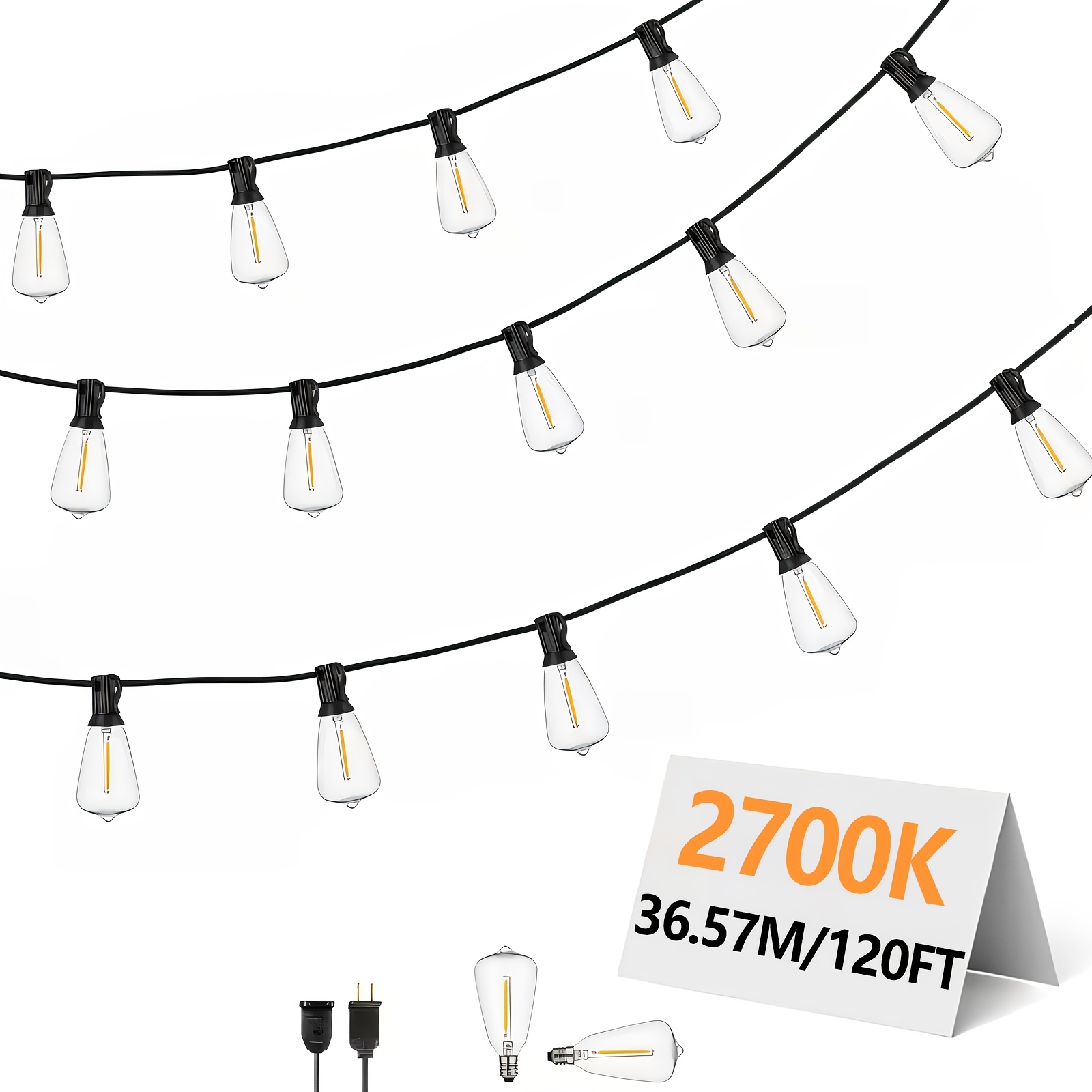 ST38 High-Voltage String Light - مراجعة Outdoor Power Vac وسعره