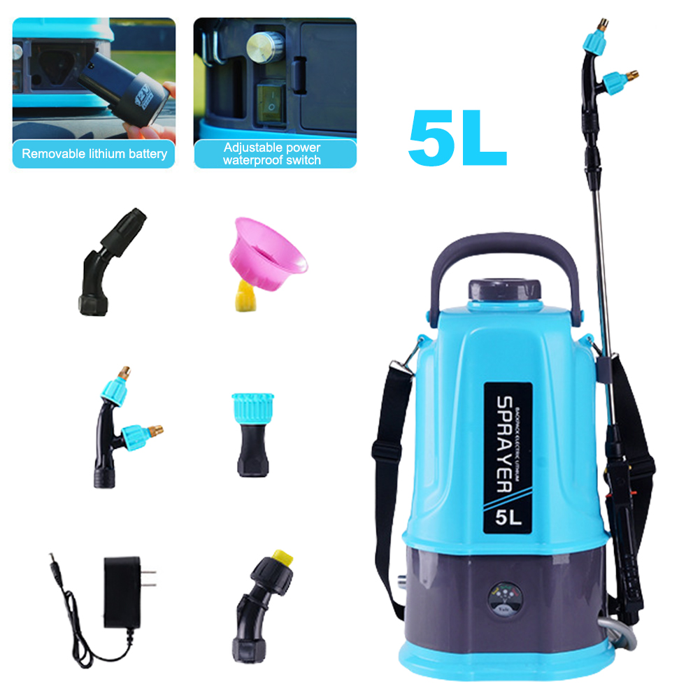5L Battery Powered Sprayer Rec - مراجعة Electric Sprayer Backpack وسعره