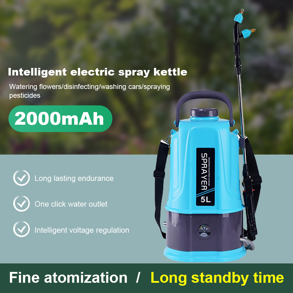 5L Battery Powered Sprayer Rec - مراجعة Electric Sprayer Backpack وسعره