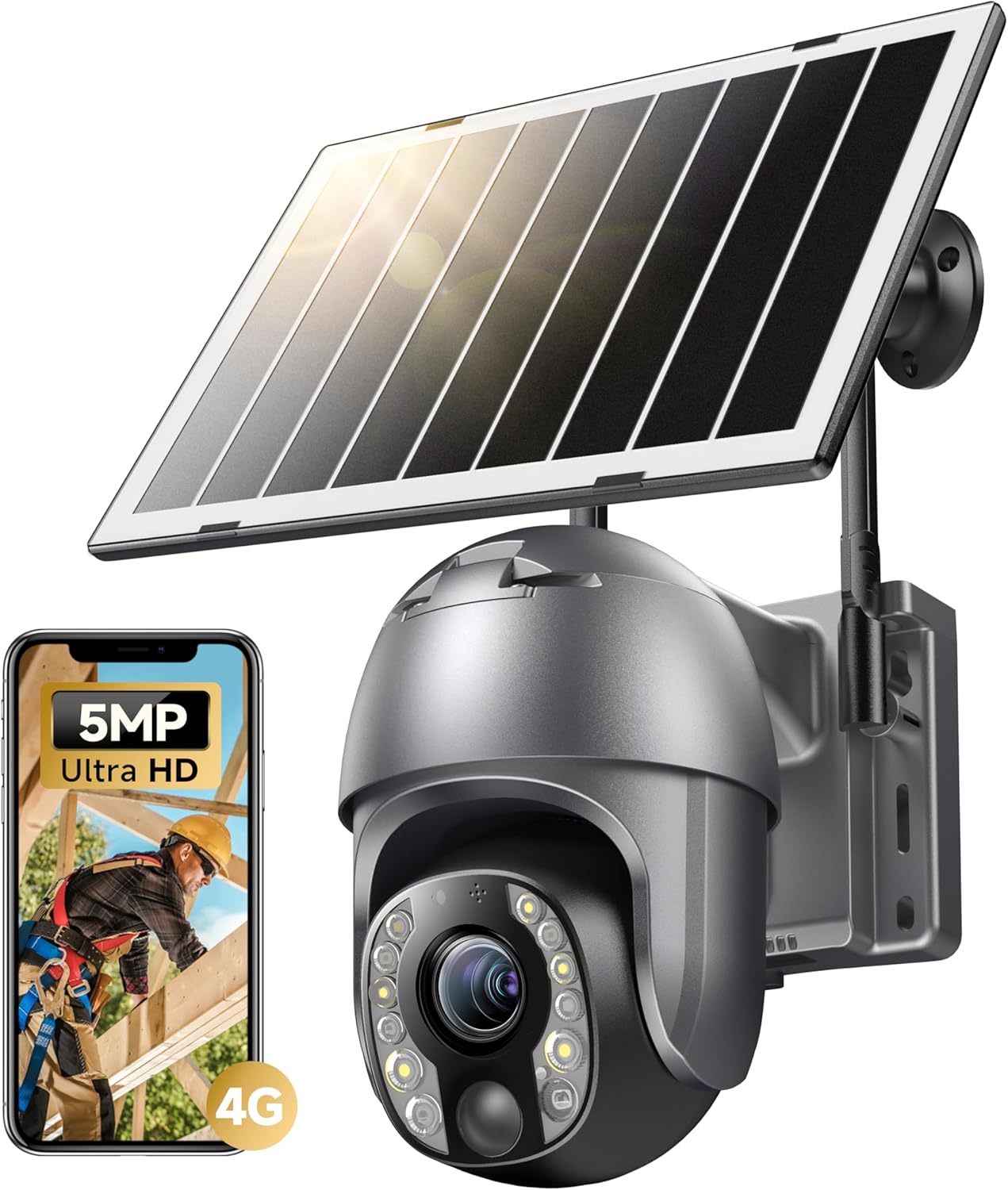 5MP Cellular Security Camera O - مراجعة Outdoor Power Products وسعره