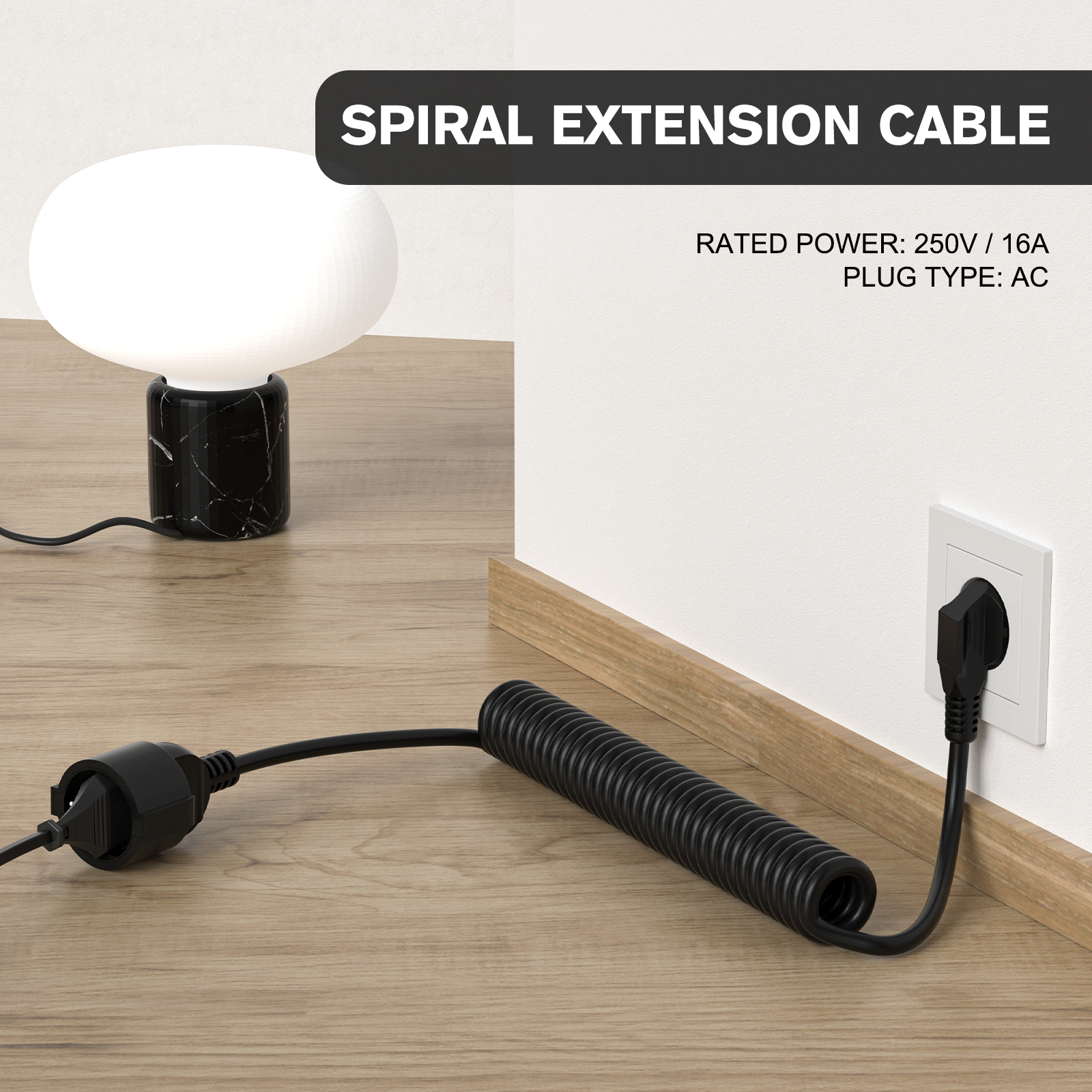 2/3/5/8/10m European Extension - مراجعة Outdoor Power Outlet Extension وسعره