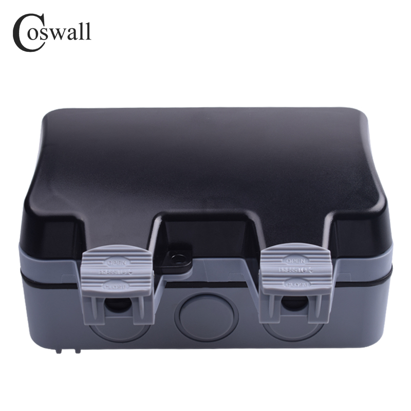 Coswall IP66 Weatherproof Wate - مراجعة Outdoor Power Outlet Extension وسعره