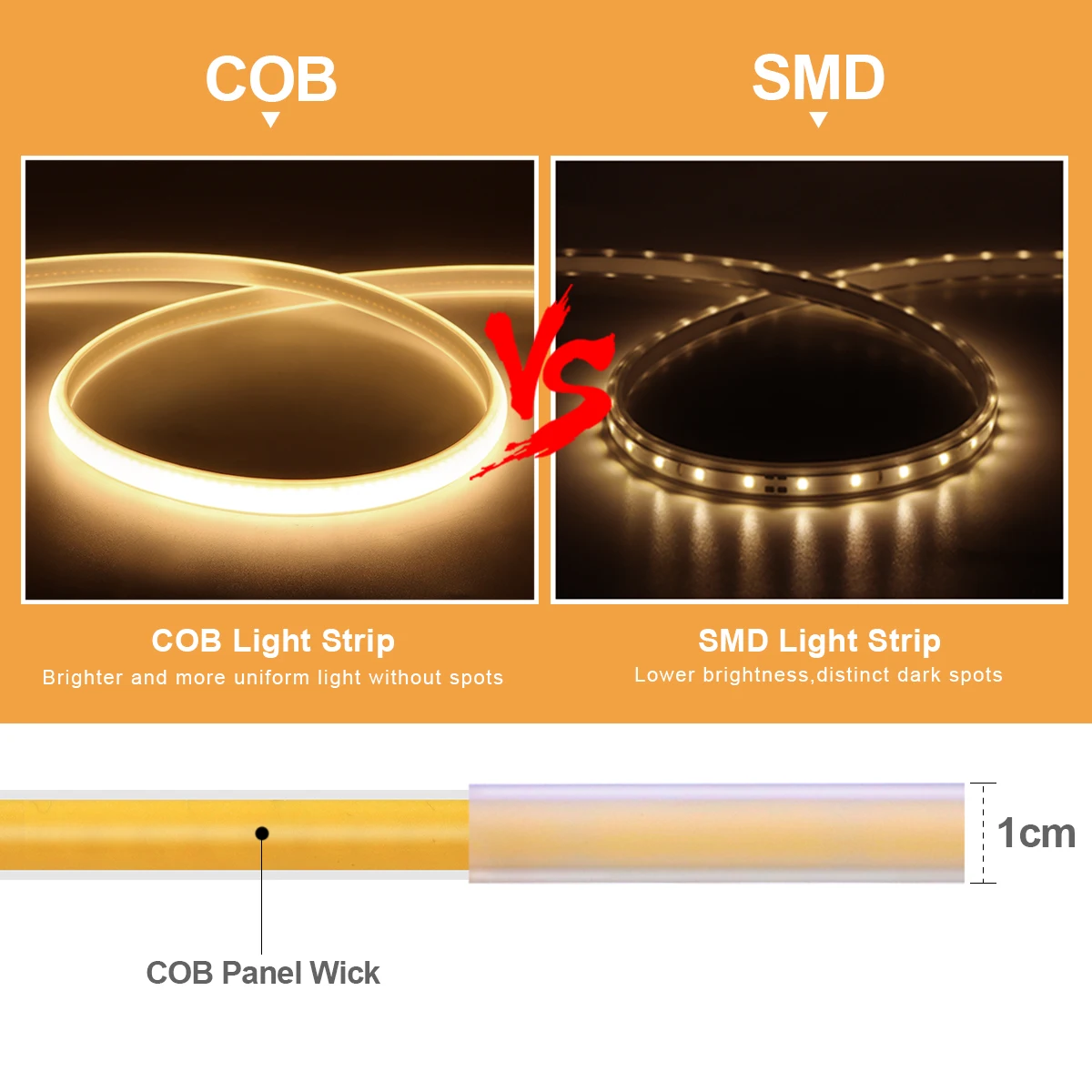 1M-35M 220V 110V COB LED Strip - مراجعة Outdoor Power Vac وسعره