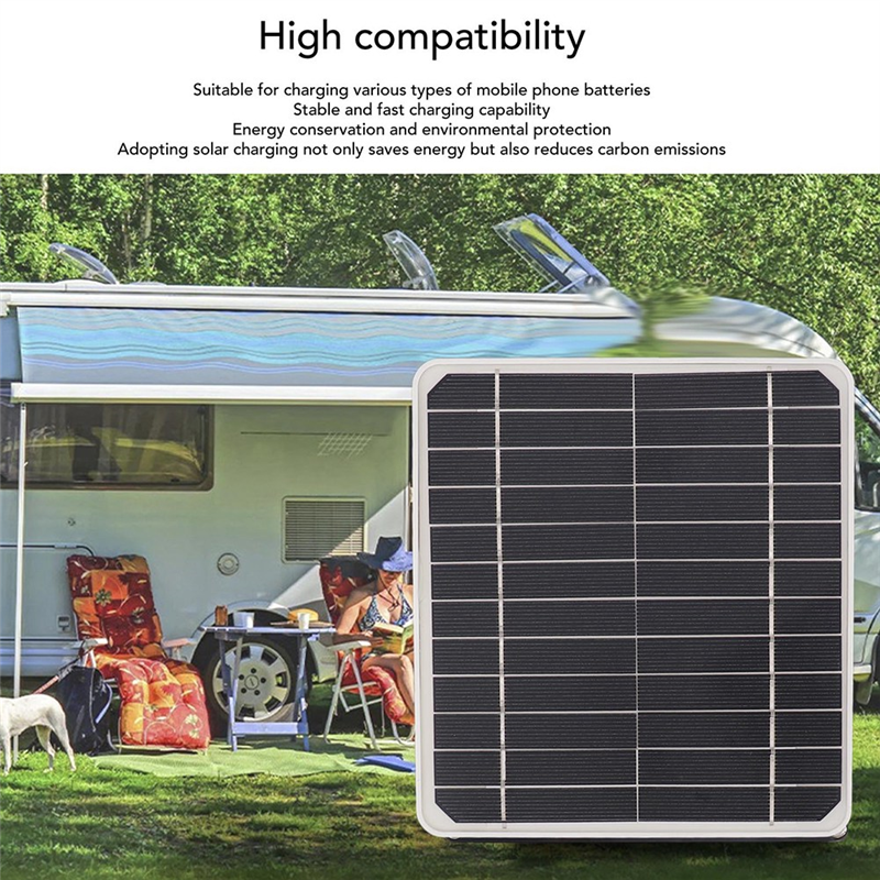 Waterproof Solar Panel Kit 20W - مراجعة Outdoor Power Rack وسعره