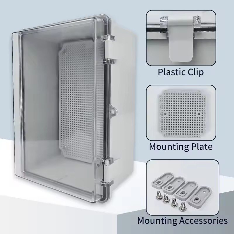 IP66 Electrical Plastic Enclos - مراجعة Outdoor Power Outlet Box وسعره