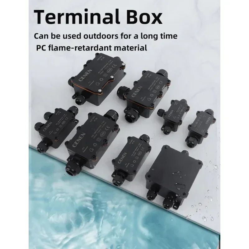 IP68 waterproof junction box,  - مراجعة Outdoor Power Outlet Box وسعره