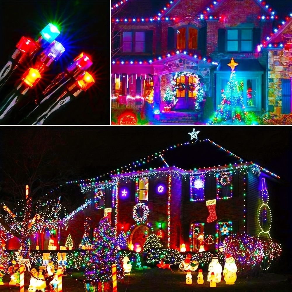 8 Modes Solar Powered LED Sola - مراجعة Outdoor Power For Xmas Lights وسعره