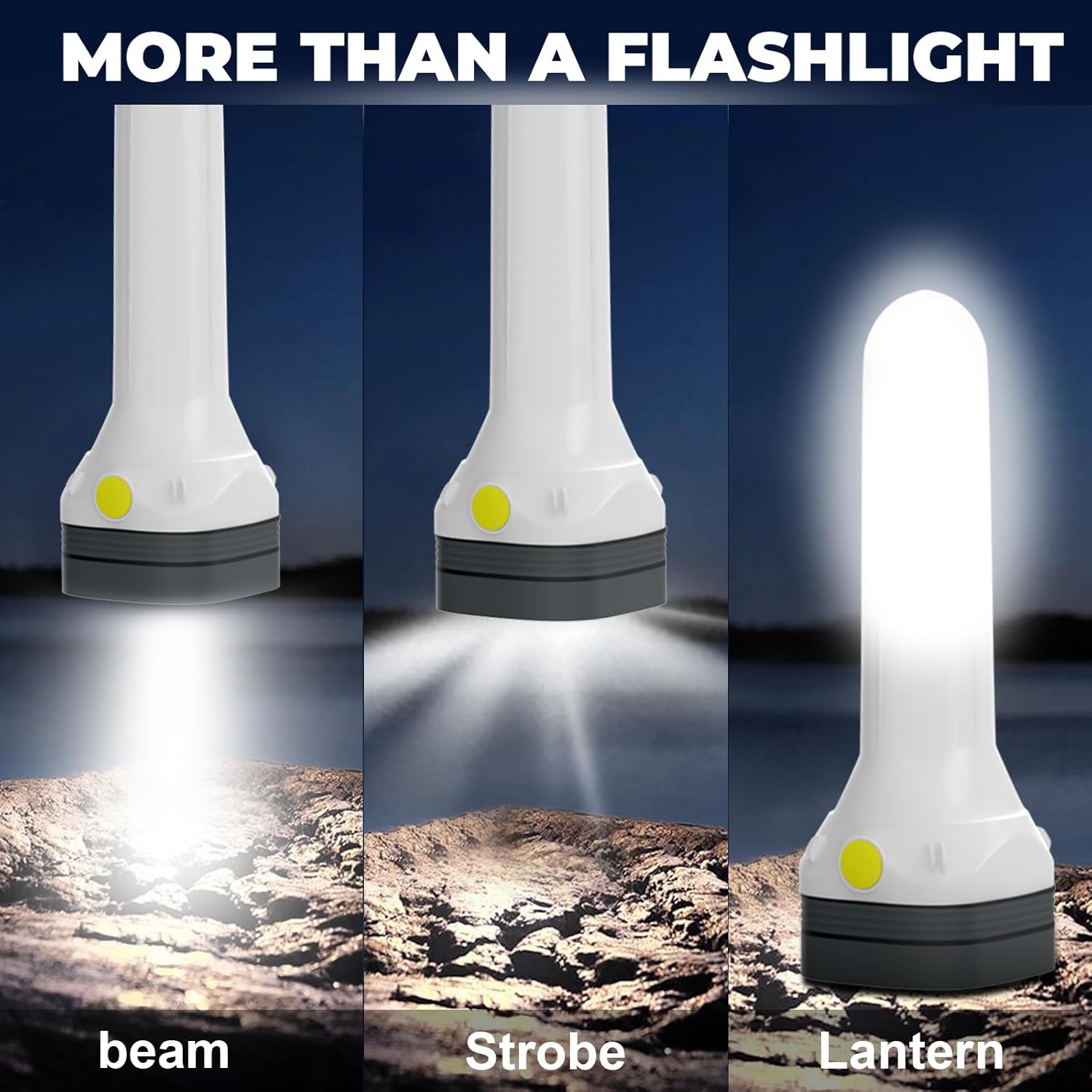 2-in-1 Rechargeable LED Flashl - مراجعة Outdoor Power Products وسعره