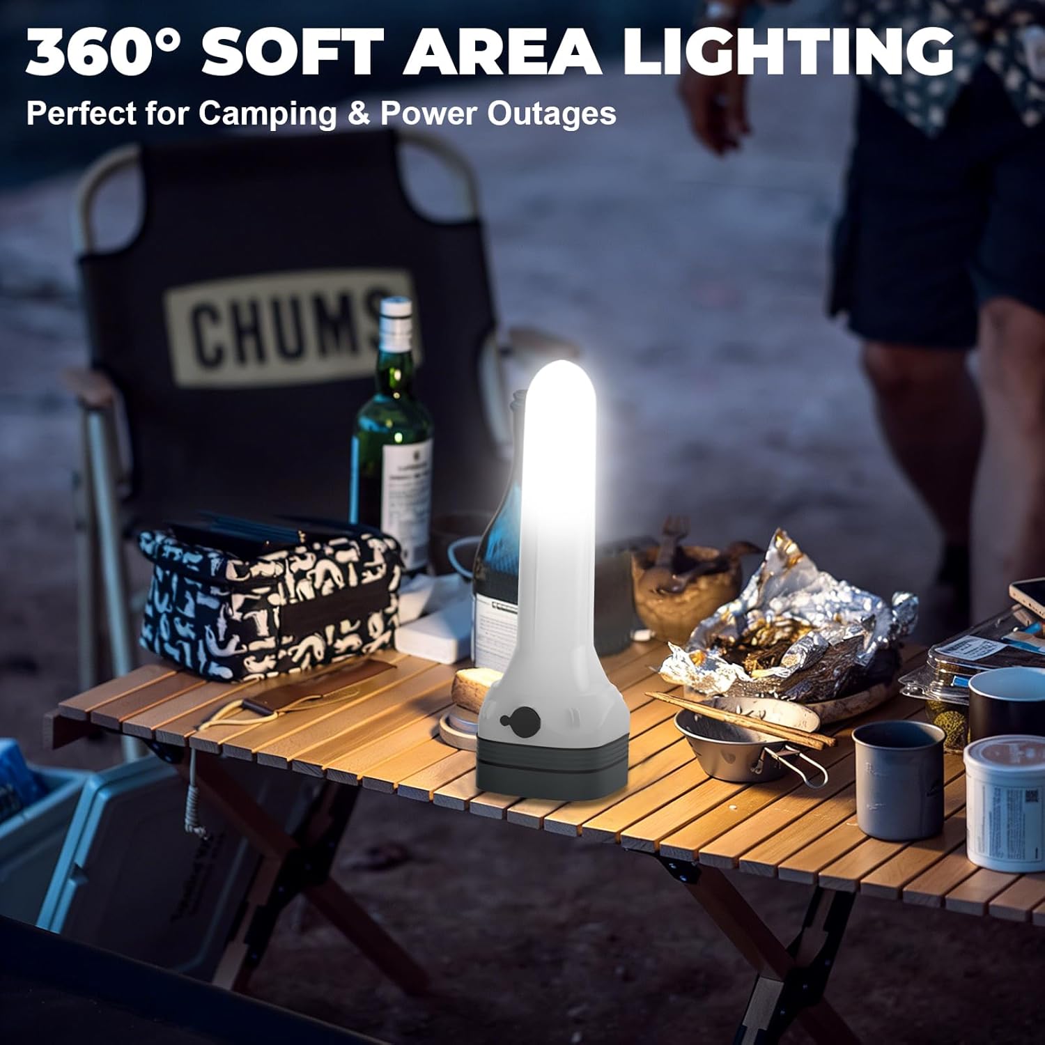 2-in-1 Rechargeable LED Flashl - مراجعة Outdoor Power Products وسعره