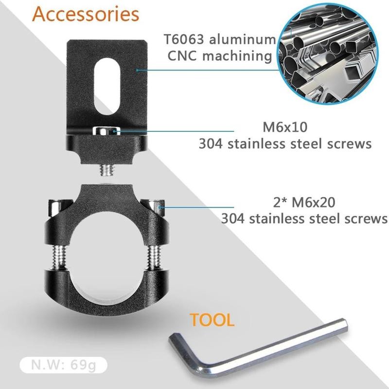 22/25MM Mount Bracket For Moto - مراجعة Outdoor Power Xtreme وسعره