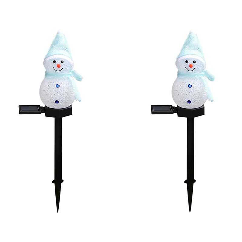 AA81-2X Snowman Solar Lights C - مراجعة Outdoor Power For Xmas Lights وسعره