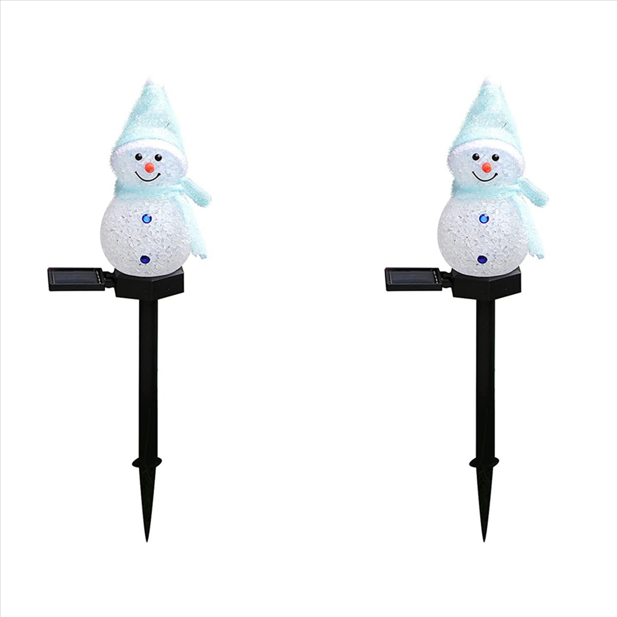 AA81-2X Snowman Solar Lights C - مراجعة Outdoor Power For Xmas Lights وسعره
