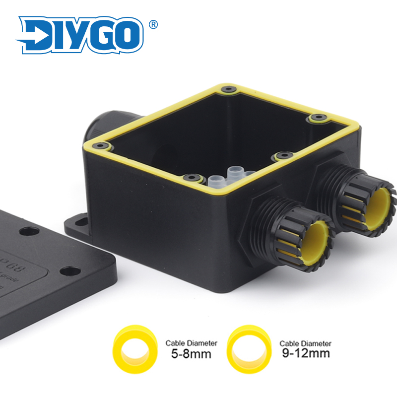 IP68 Outdoor Waterproof Juncti - مراجعة Outdoor Power Junction وسعره