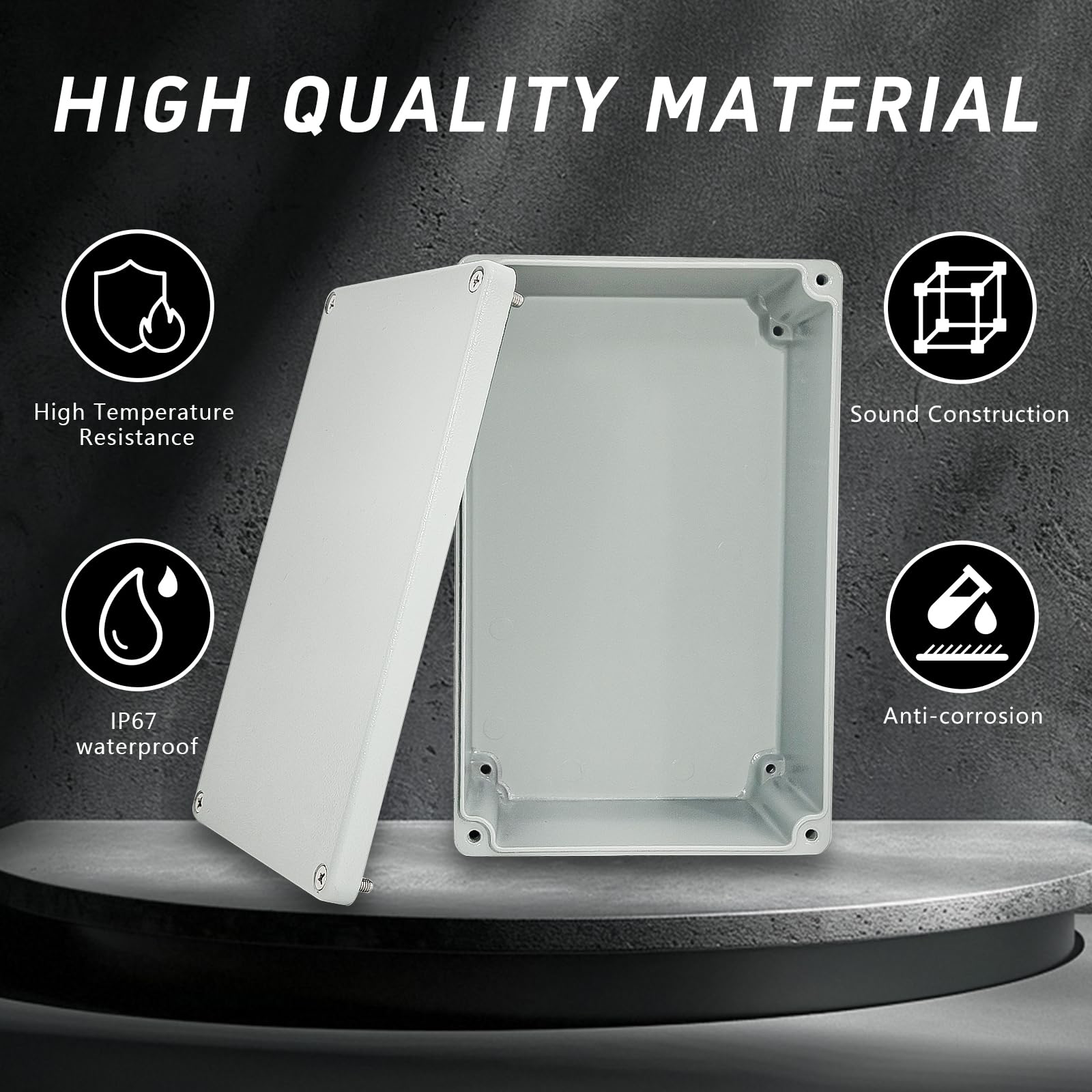 Outdoor IP67 Waterproof Cast A - مراجعة Outdoor Power Junction وسعره