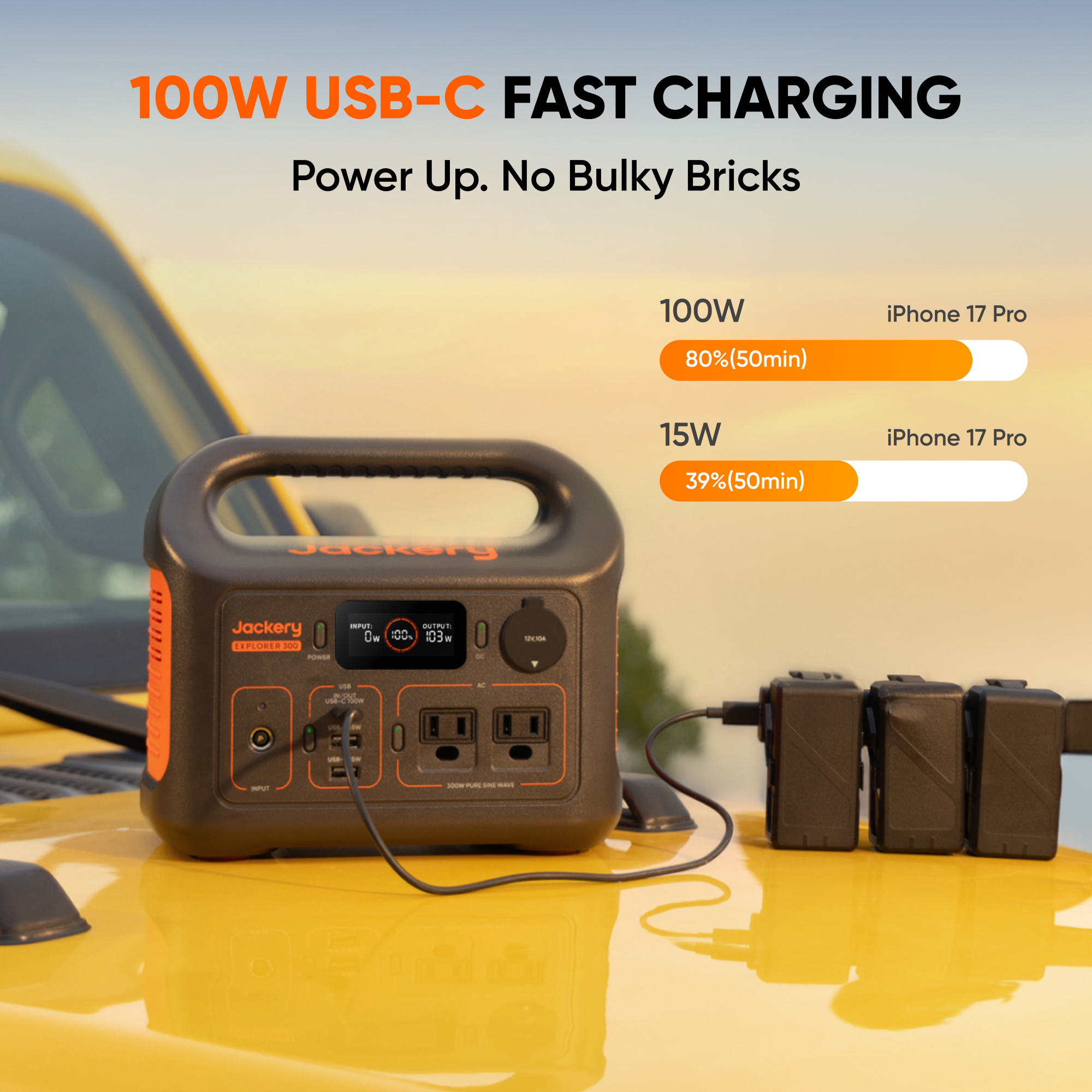 Jackery Portable Power Station - مراجعة Outdoor Power Extension Cord وسعره