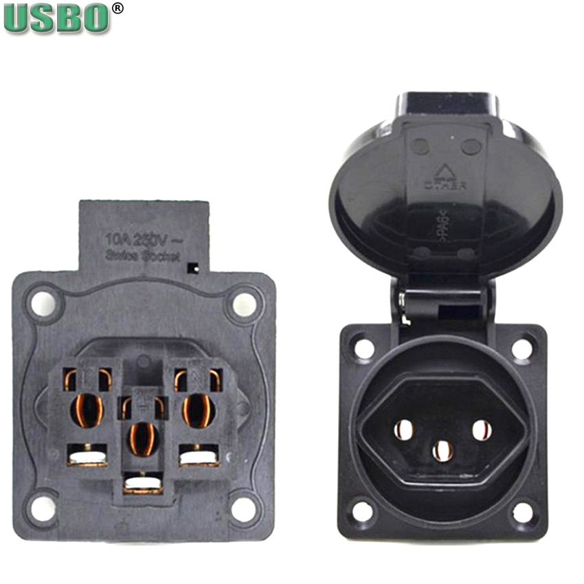 1Pcs Brazil Switzerland Waterp - مراجعة Outdoor Power Outlet Extension وسعره