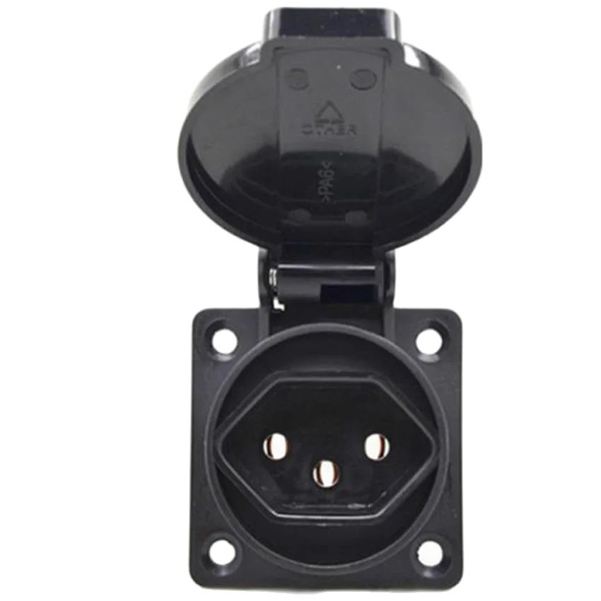 1Pcs Brazil Switzerland Waterp - مراجعة Outdoor Power Outlet Extension وسعره