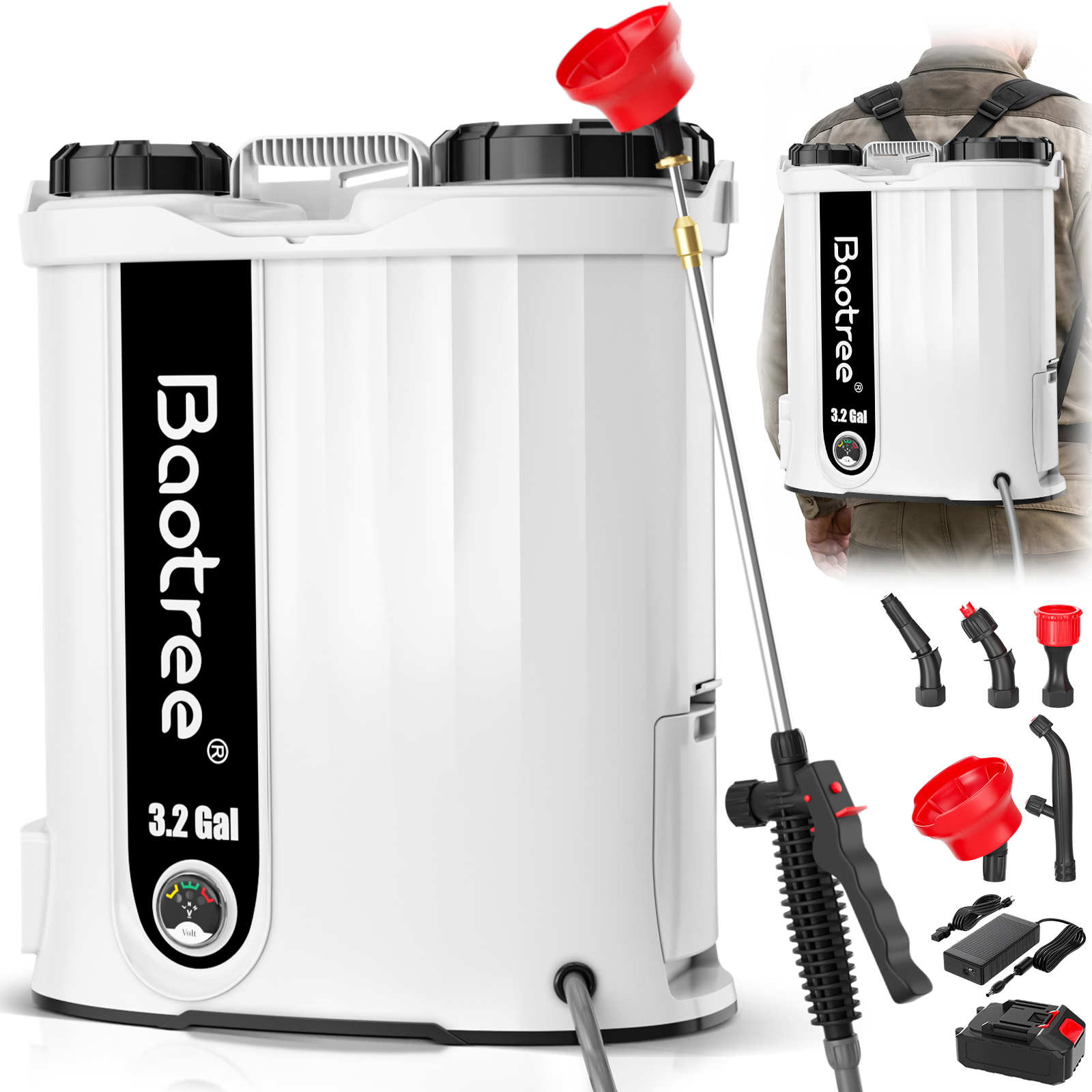 3.2/4.4 Gallon Backpack Spraye - مراجعة Electric Sprayer Backpack وسعره