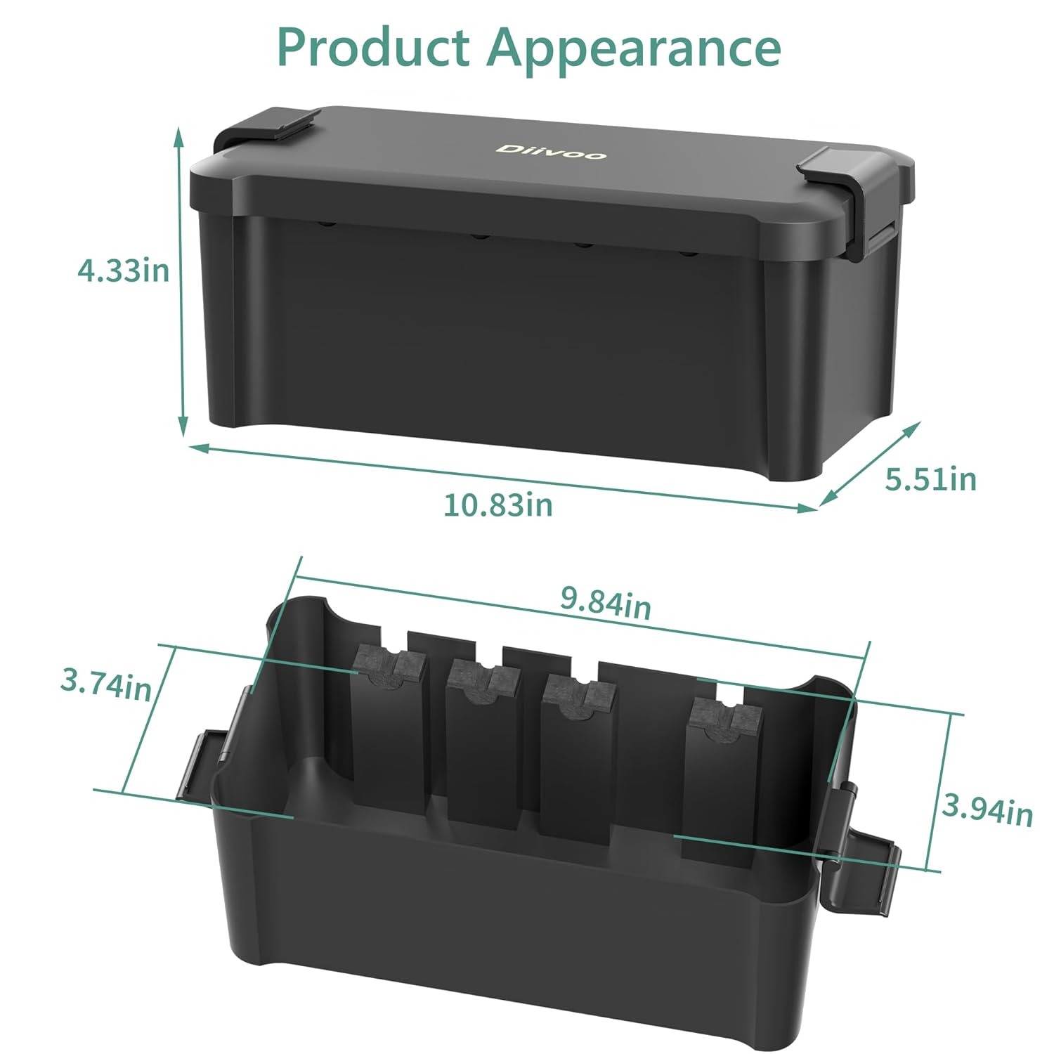 Diivoo Outdoor Waterproof Elec - مراجعة Outdoor Power Outlet Box وسعره