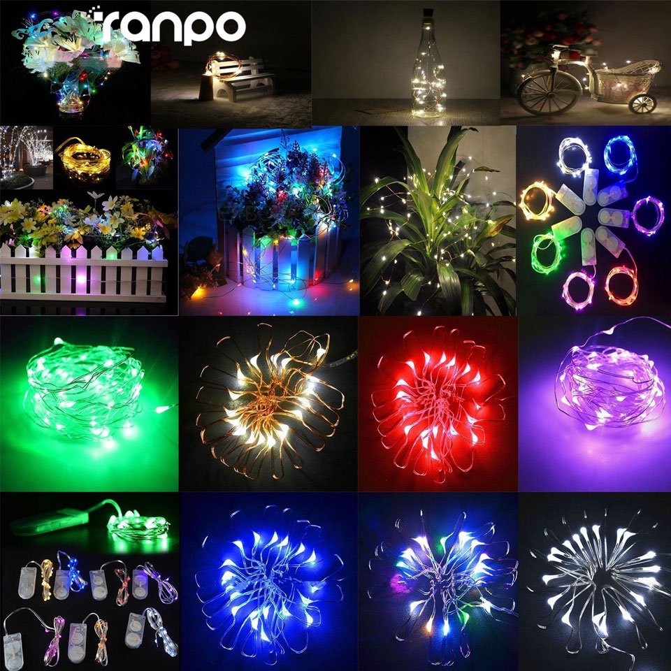 1m 2m 3m Led Copper Fairy Stri - مراجعة Outdoor Power For Xmas Lights وسعره