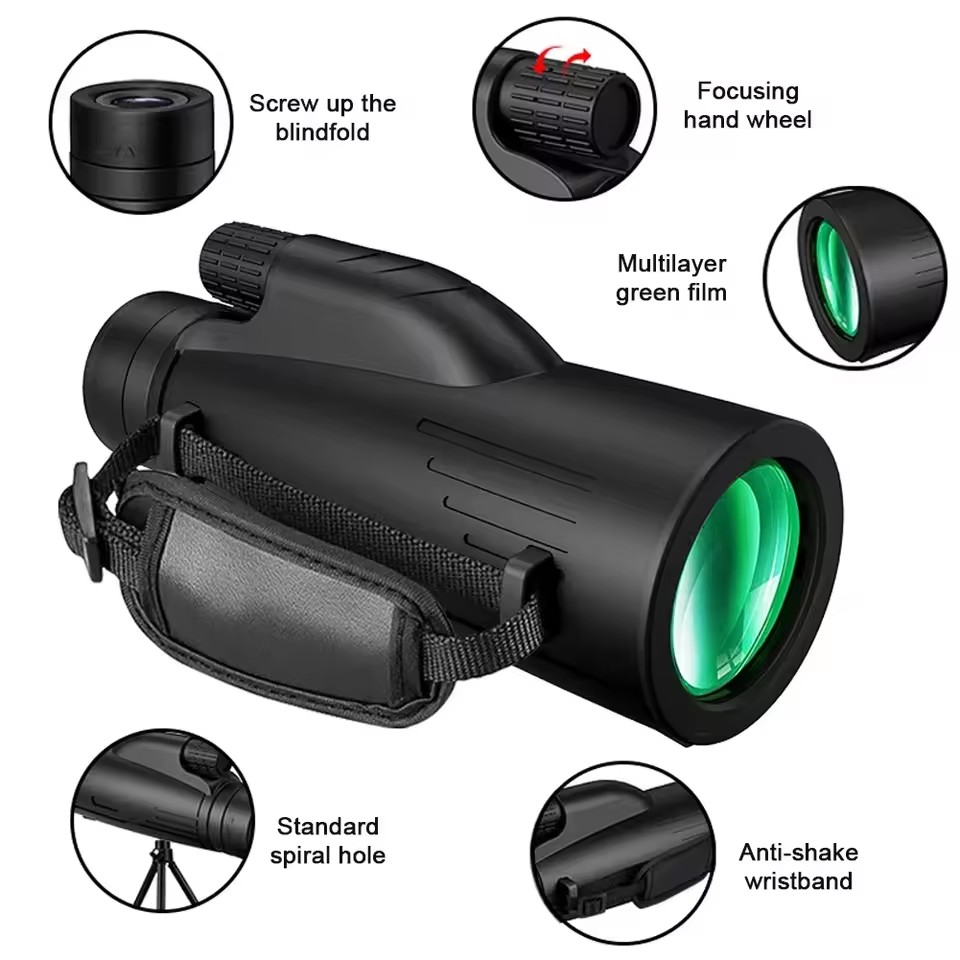 12X50 Portable Zoom HD 5000M T - مراجعة Outdoor Powersports وسعره