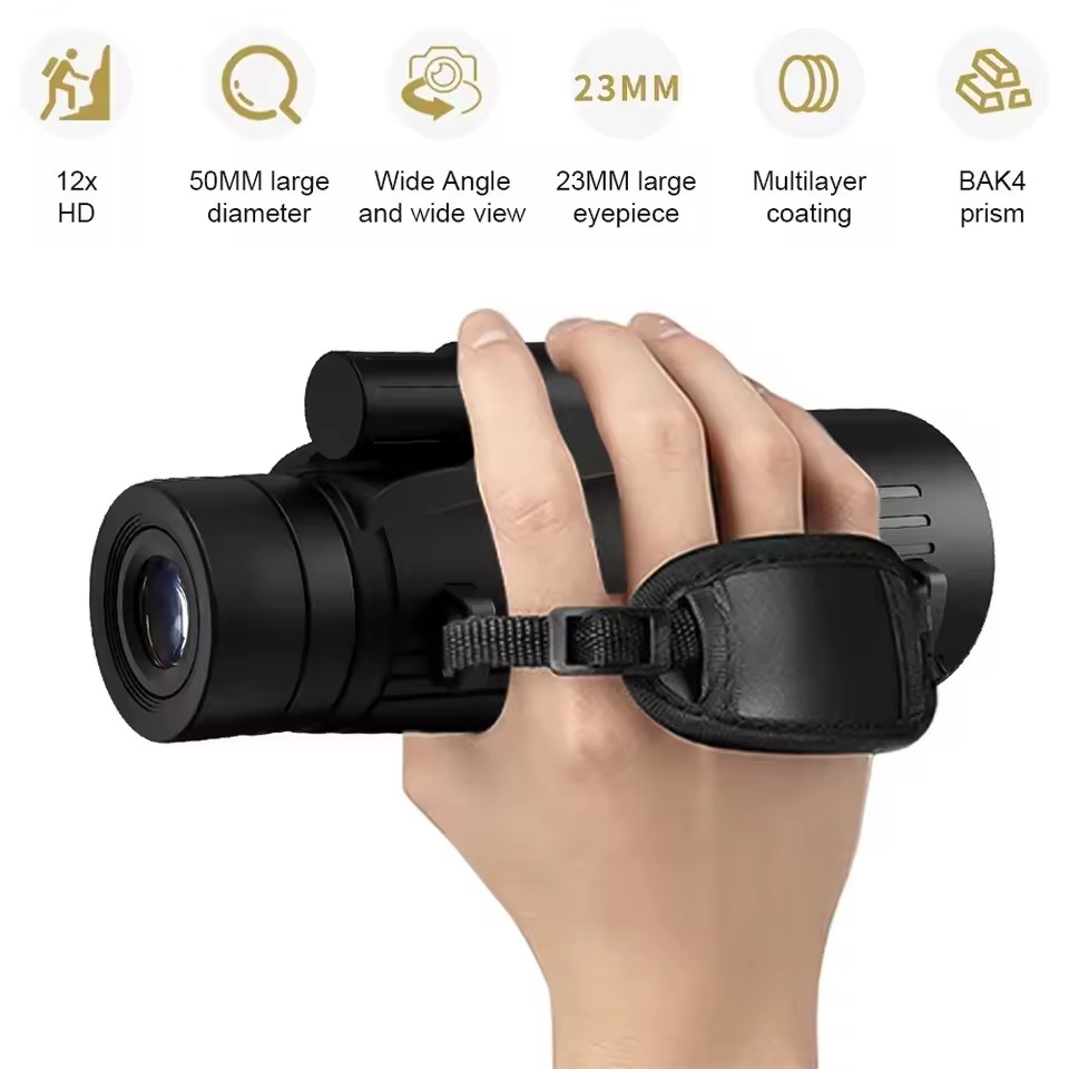 12X50 Portable Zoom HD 5000M T - مراجعة Outdoor Powersports وسعره
